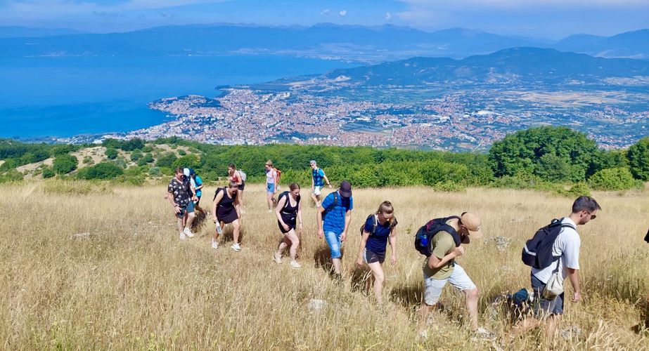 Balkan hike met groep Balkan hike met groep